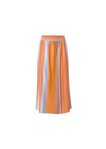Tchibo - Gestreifter Midirock - Damen - Gr. 34 - apricot/gestreift