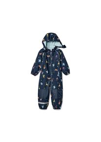 Tchibo - Kinder-Softshell-Einteiler - Unisex - Gr. 110/116 - dunkelblau/print