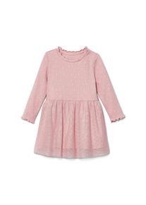 Tchibo - Kinder-Rippkleid - Mädchen - Gr. 110/116 - weiß