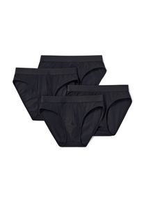Tchibo - 4 Slips - Herren - Gr. S/4 - schwarz