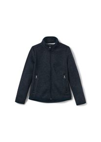 Tchibo - Kinder-Strickfleecejacke - Gr. 98/104 - dunkelblau