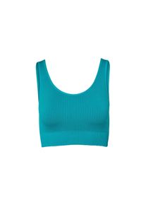 Tchibo - Seamless-Sport-Bustier - Damen - Gr. M - t&uuml;rkis