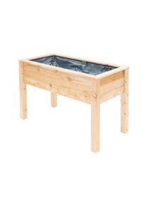 Tchibo - Stelzenhochbeet - 120x65x75cm - naturfarben - Holz