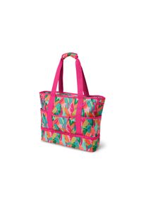 Tchibo - Strandtasche mit Alloverprint - mehrfarbig