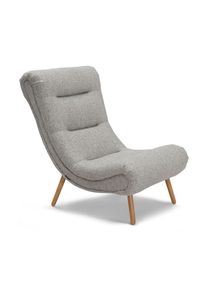 Tchibo - Relaxsessel »Sören« - 72x100x93cm - hellgrau - Polyester / Acryl / Baumwolle