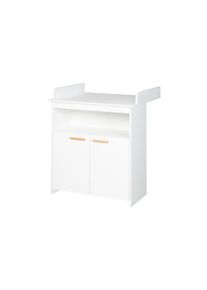 Roba Wickelkommode »Anton« - 88x75x97,5cm - weiß - Holz / Buchenholz