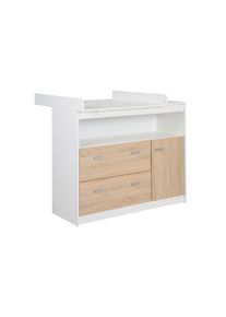 Roba Wickelkommode »Gabriella« - 117x75x98,5cm - braun - Holz / Kunststoff