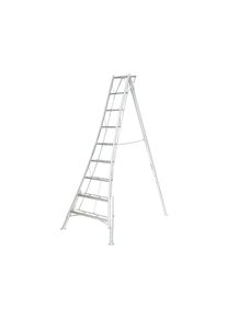 Niwaki-3-Holm-Gartenleiter »Gscs-270« - silber