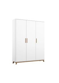 Rauch Kleiderschrank »Carlsson« mit Drehtüren - 136x53x203cm - braun - Holz / Holz / Eichenholz