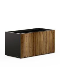 Herstera Garden Pflanzkasten - 50x100x50cm - braun - Stahl / Holz