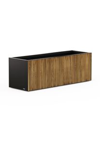Herstera Garden Pflanzkasten - 50x150x50cm - braun - Stahl / Holz