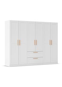 Rauch Drehtürenschrank »Quadra-Spin Country« - 271x54x210cm - braun - Holz