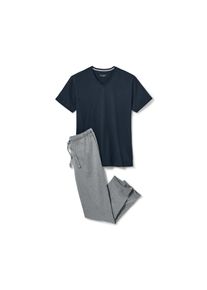 Tchibo - Pyjama - Herren - Gr. M - dunkelblau