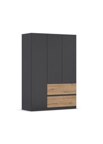 Rauch Kleiderschrank »Joel« - 136x54x197cm - grau - Holz