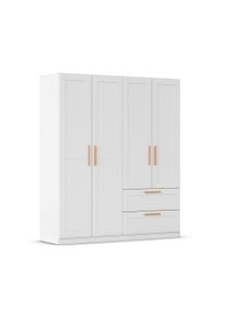 Rauch Drehtürenschrank »Quadra-Spin Country« - 181x54x210cm - braun - Holz