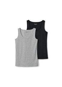 Tchibo - 2 Tops - Damen - Gr. M - schwarz