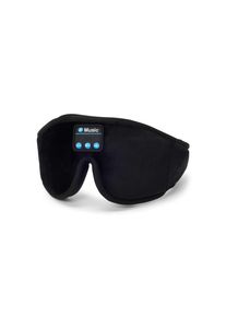 Tchibo - Schlafmaske mit Kopfhörer - schwarz