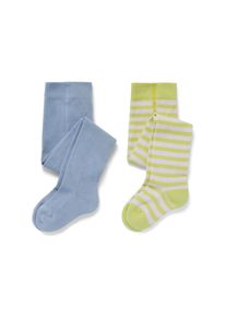 Tchibo - 2 Baby-und-Kleinkind-Strumpfhosen - Baby - Gr. 74/80 - hellblau