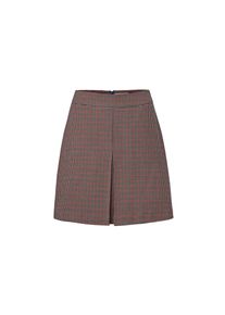 Tchibo - Karierter Webrock - Damen - Gr. 36 - dunkelblau/jacquard