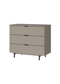 Tchibo - Wickelkommode »Tomino« - 105x54x92cm - grau - Holz / Stahl / Aluminium