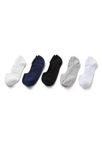 Tchibo - 5 Paar Sneaker-Füßlinge - Damen - Gr. 35-37 - dunkelblau