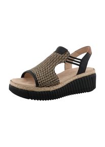 Tom Tailor Sandale - Damen - Gr. 41 - schwarz