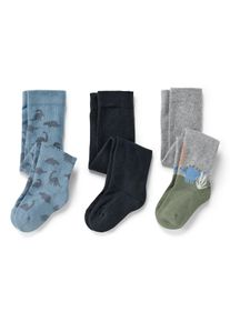 Tchibo - 3 Paar Baby-Strumpfhosen - Baby - Gr. 74/80 - dunkelblau