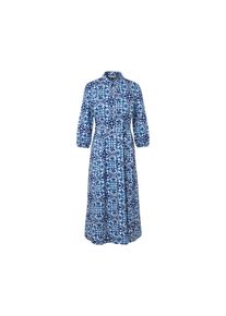 Tchibo - Bedrucktes Midi-Kleid - Damen - Gr. 42 - weiß/print