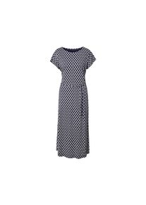 Tchibo - Bedrucktes Jerseykleid - Damen - Gr. S - dunkelblau/print