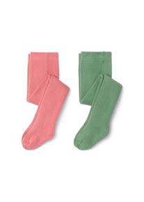 Tchibo - 2 Kleinkind-Thermostrumpfhosen - Mädchen - Gr. 98/104 - grün