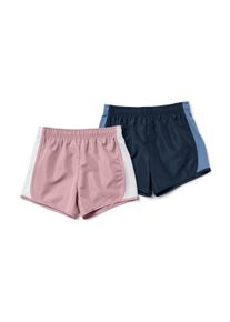 Tchibo - 2 Kinder-Sportshorts - M&auml;dchen - Gr. 98/104 - rosa