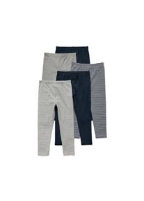 Tchibo - 5 Kinder-Leggings - Unisex - Gr. 122/128 - weiß