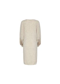 Tchibo - Strickkleid mit Pailletten - Damen - Gr. L - beige