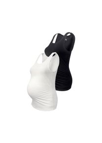 Tchibo - 2 Umstands-Tops - Damen - Gr. M - schwarz