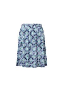 Tchibo - Jerseyrock mit Alloverprint - Damen - Gr. M - weiß/print