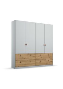Rauch Drehtürenschrank »Homey« - 181x54x210cm - cognac - Holz / Holz / Eichenholz