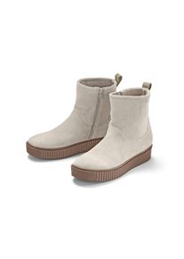 Tchibo - Veloursleder-Boots - Damen - Gr. 39 - taupe