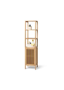 Tchibo - Ordnungsregal im skandinavischen Design - 37x33x160cm - naturfarben - Bambusholz