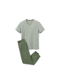 Tchibo - Pyjama - Herren - Gr. XL - olivgrün