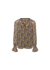 Tchibo - Bluse mit Print - Damen - Gr. 42 - schwarz