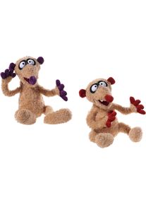 Heunec Handpuppe »Jan & Henry, Handpuppen Set« enthält recyceltes Material in braun