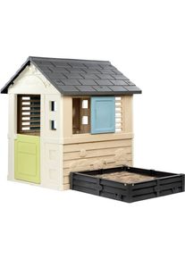 Smoby Spielhaus »Life, Square + Sandkasten« Made in Europe in bunt