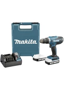 Makita DF488D002 Akku-Bohrschrauber 18V 1,5Ah Li-Ion 2x Akku Koffer
