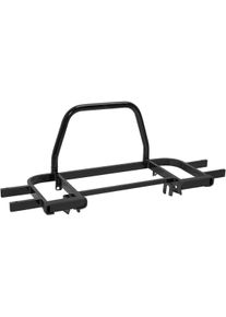 Mft BackWork Tragerahmen Grundmodul für BackCarrier Fahrradheckträger schwarz