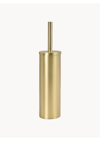 Andrea House Szczotka do WC ze stali szlachetnej Onyar Złoty Metal Ø 9 x W 41 cm