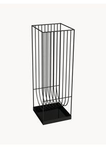 AYTM Paraplystativ Curva i metal Sort Metal B 18 x H 56 cm