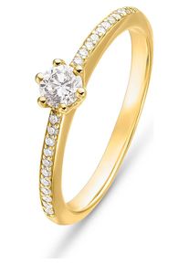 Christ Ring Damen gelb Größe 50