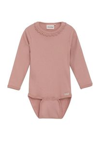 Minymo Kid's Body L/S Rib Everyday base layer Kids (68, pink)
