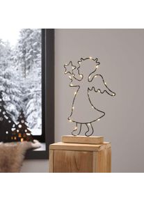 LED-Deko "Engel mit Stern"