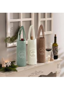 Geschenktasche "Frohe Weihnachten", 3er Set